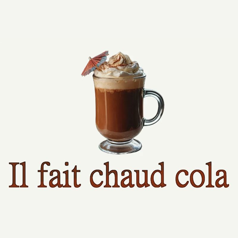It's hot cola