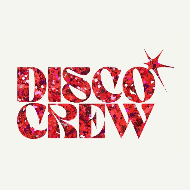 Disco Crew Red Neon Splash