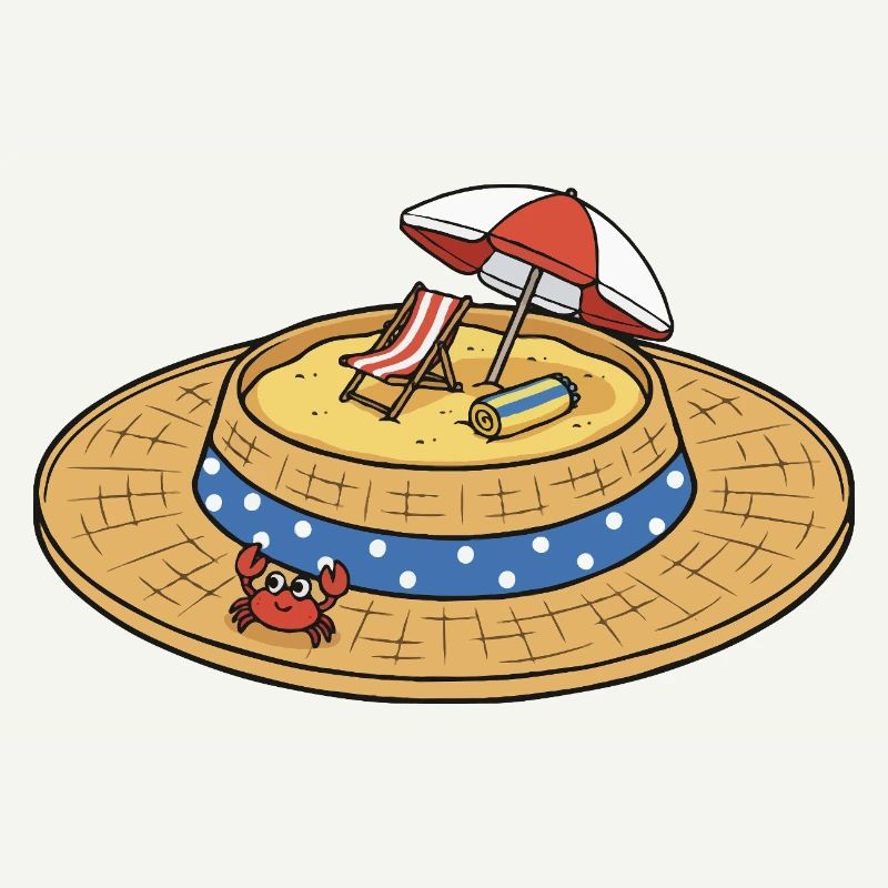 Straw Hat Beach Island