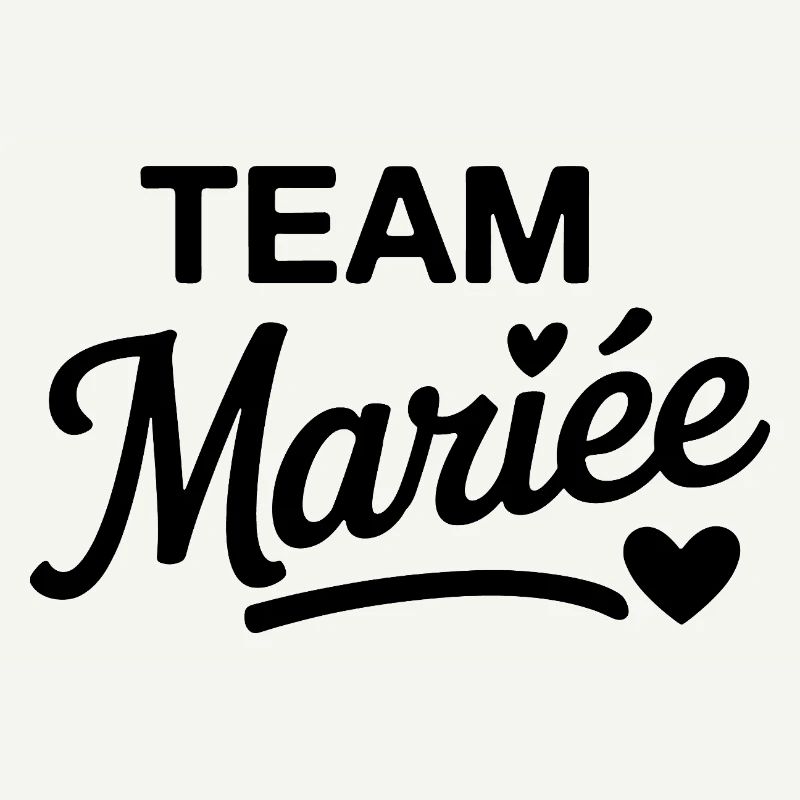 Team Mariée design EVJF élégant 