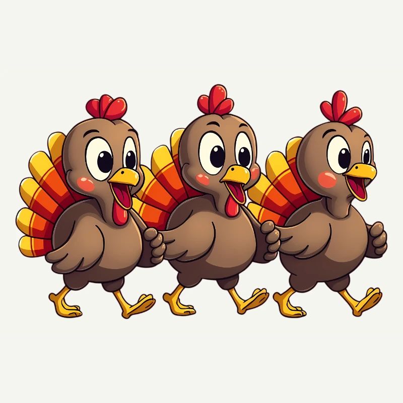 Bébé dinde de Thanksgiving