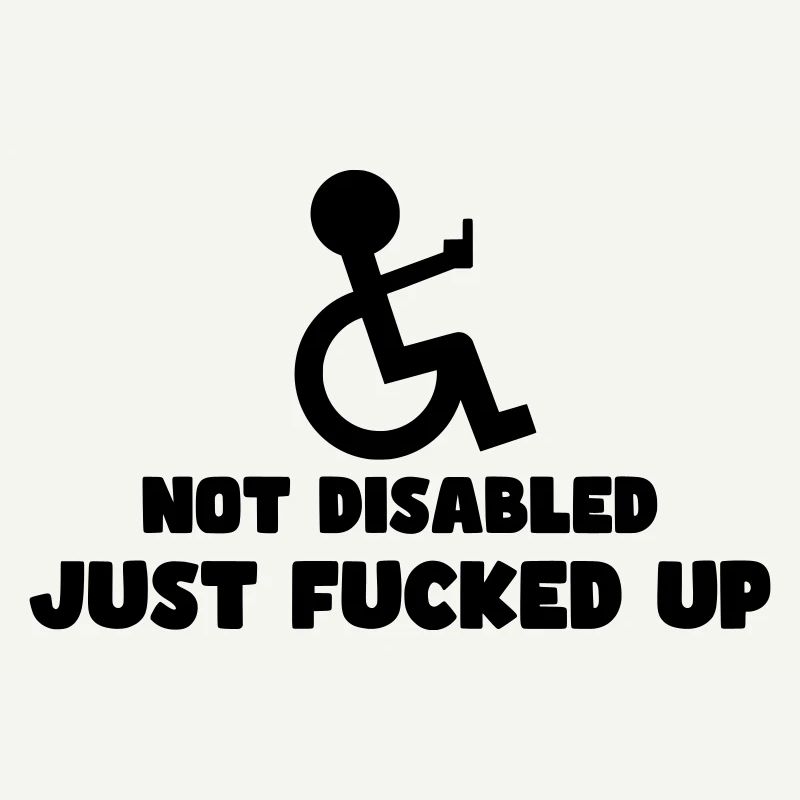 Not disabled, just completely confused! #
