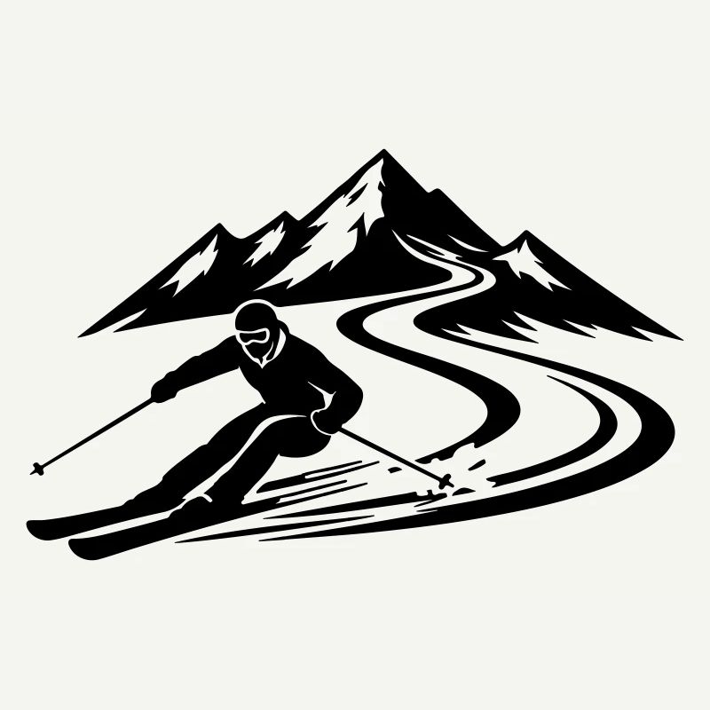 Ski Mountains Slope