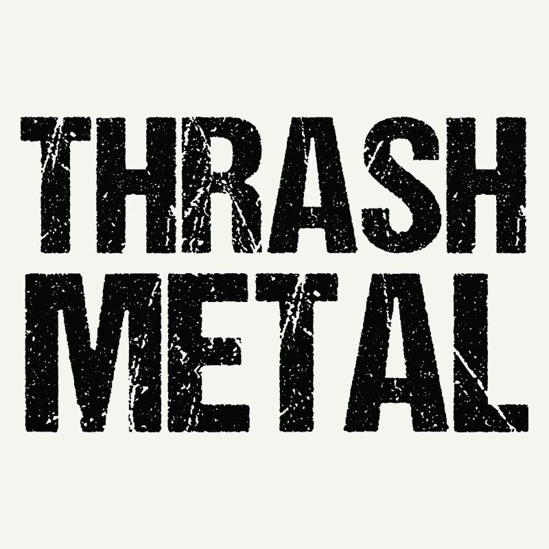 Thrash Metal Bold Typography