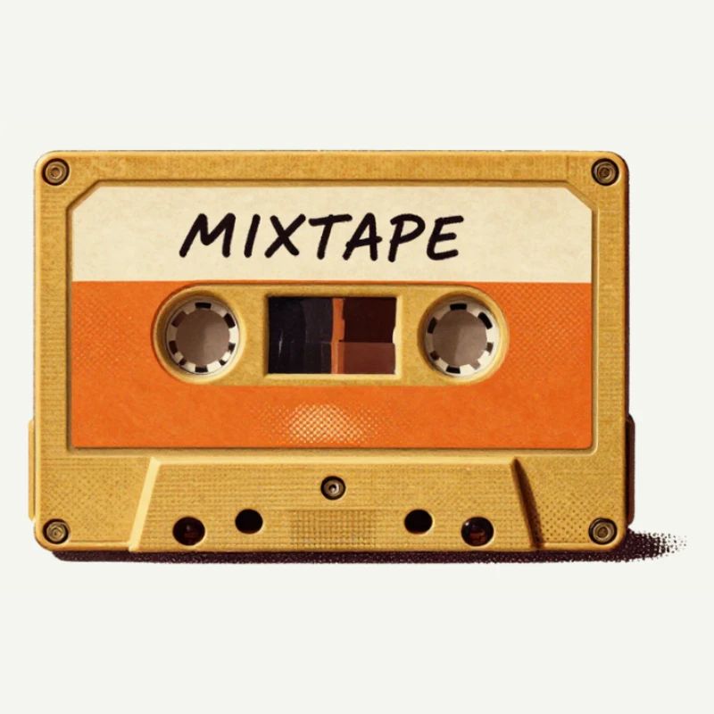 Mixtape Cassette rétro