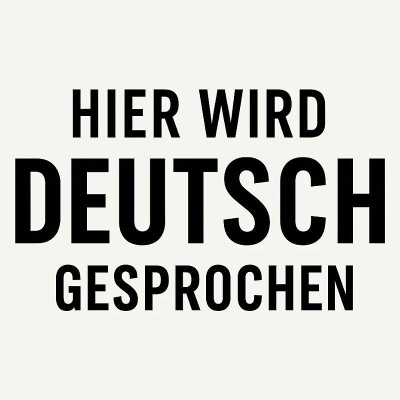 Hier Wird Deutsch Gesprochen