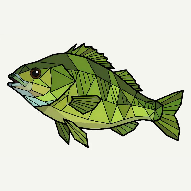 Perchoir géométrique Low Poly