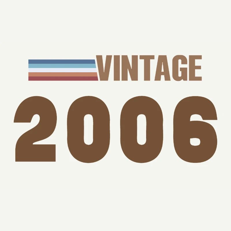 T-Shirt 20 Ans 2006 Script Manuscrit
