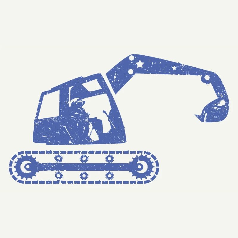 Bagger Baggerfahrer Baugeräteführer