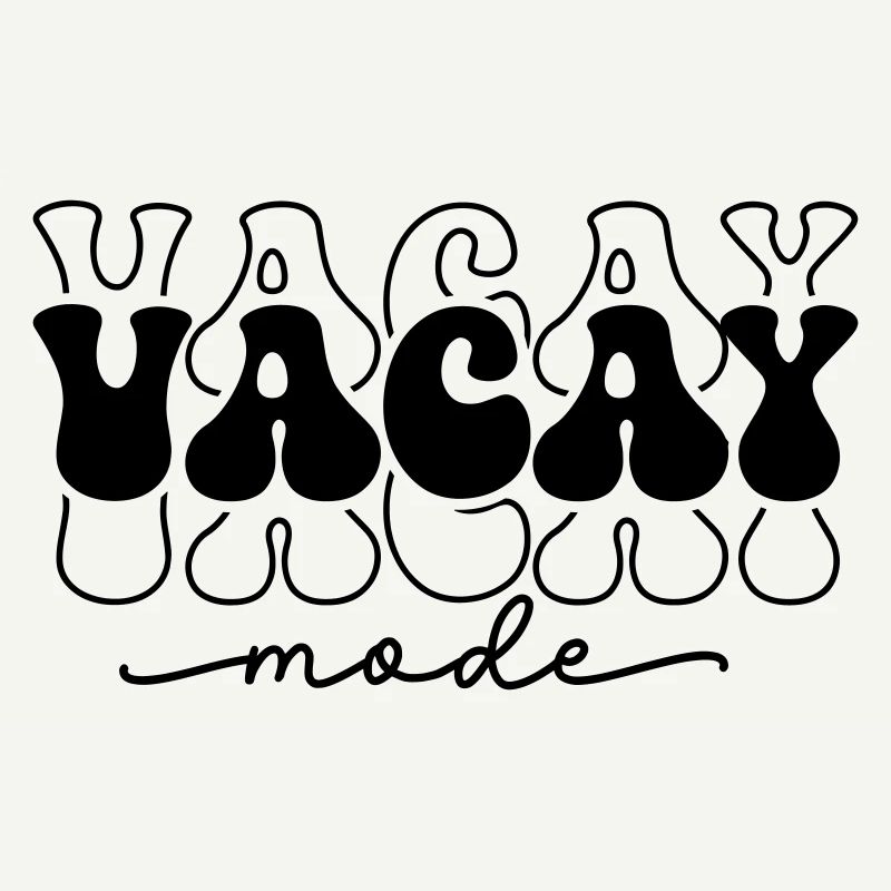 Vacay Mode Retro