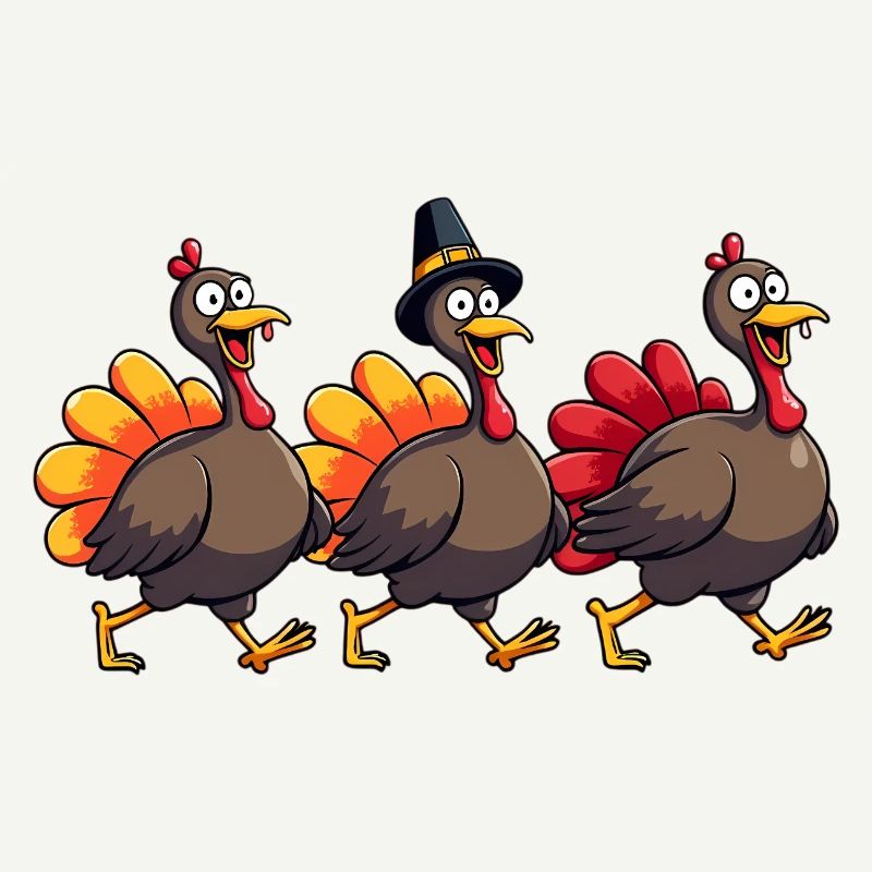 Bébé dinde de Thanksgiving