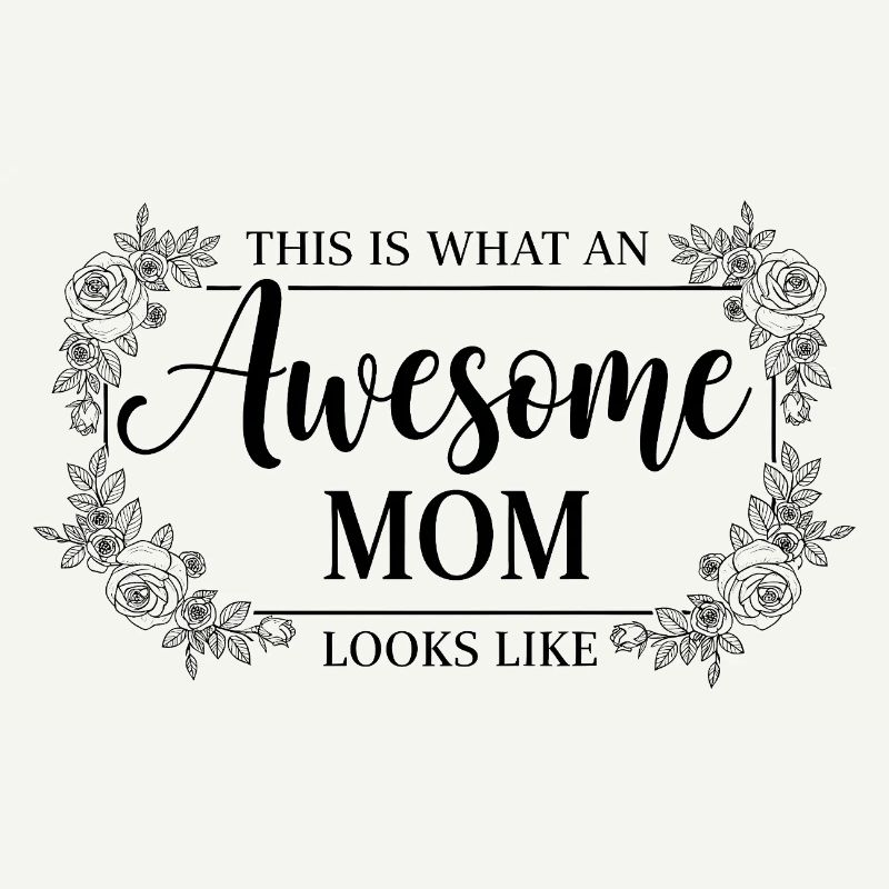 So Sieht Eine Tolle Mutter Aus Mama Geschenk