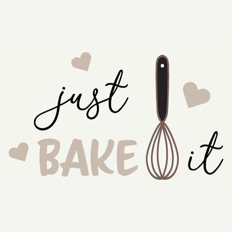 Just Bake It Funny Baking Lover Kitchen Tee