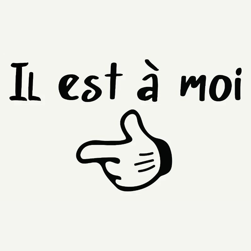 Coppia divertente, lei/lui è mio