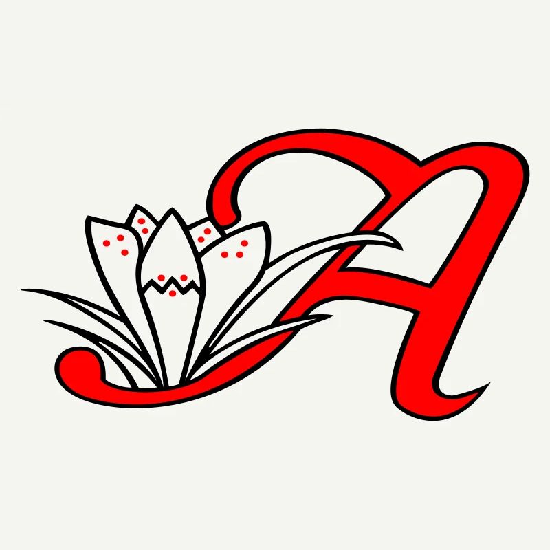 Letter A Initial