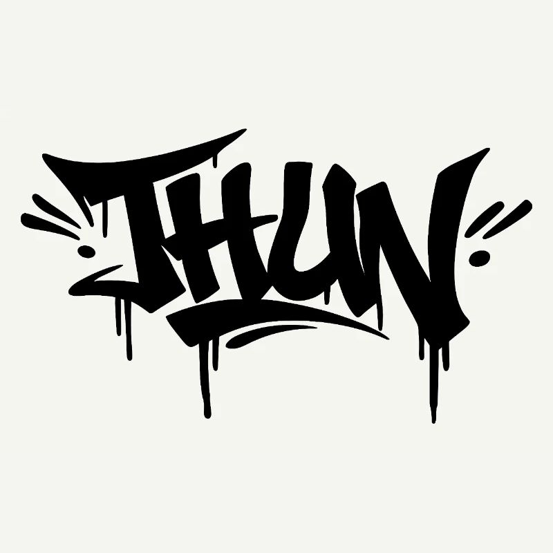 Thun Bern Graffiti Tag