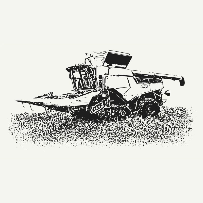 LEXION 8700 TERRA TRAC with corn picker