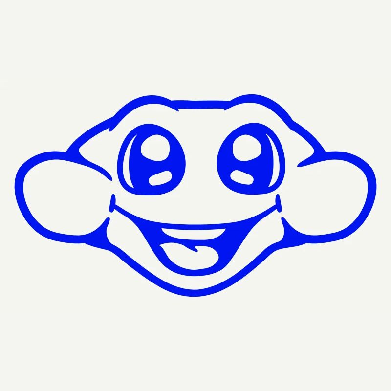 Frog Toad Smiles Funny Comic Happy Cool
