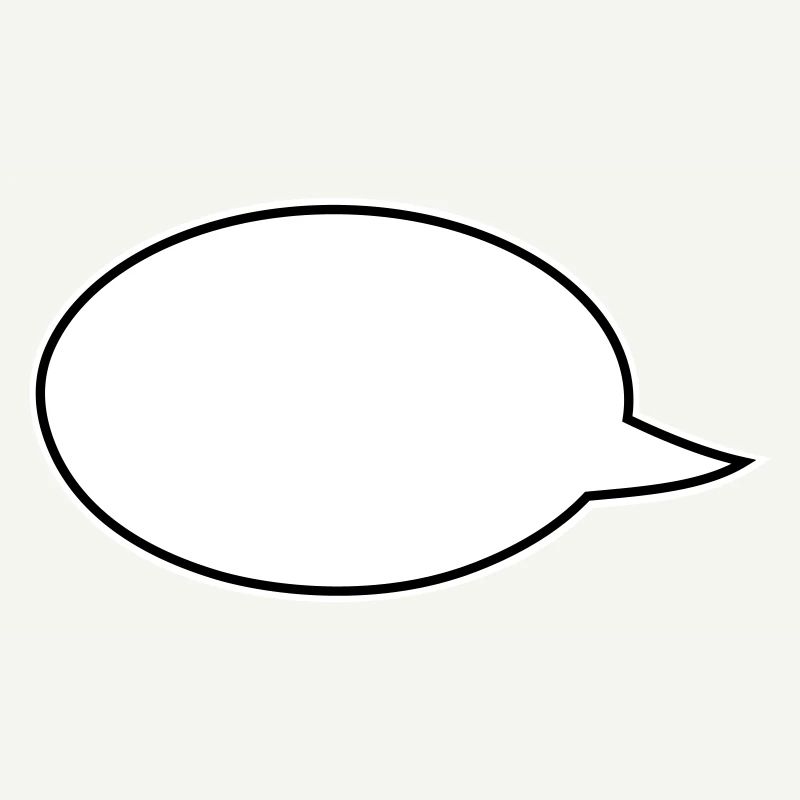 Sprechblasen Comic links