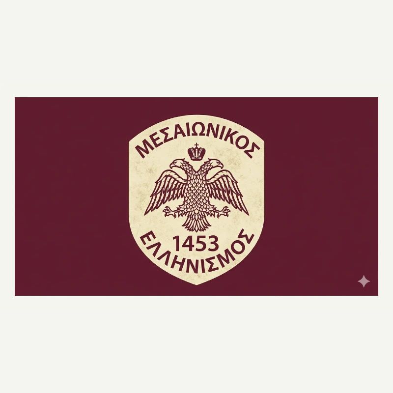 Byzantine Eagle 1453 Emblem