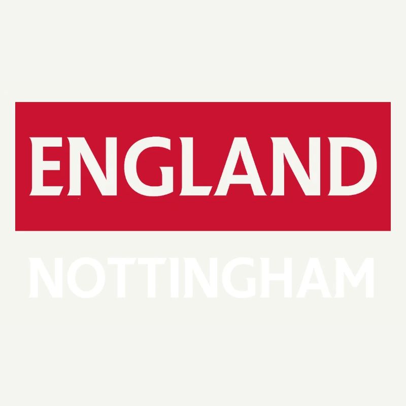 Conception de l’emblème anglais de Nottingham