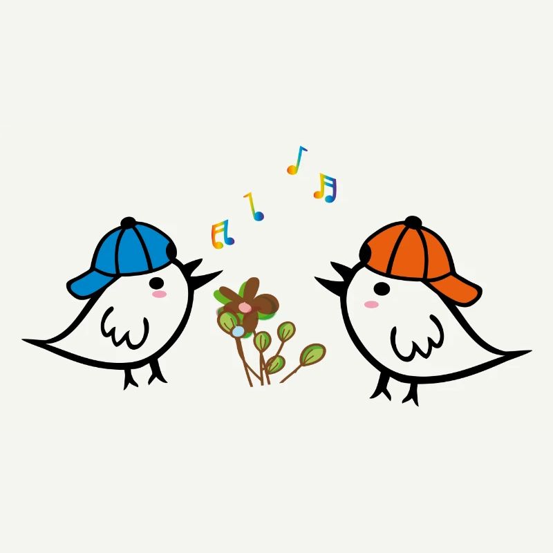 Spring, Sparrows