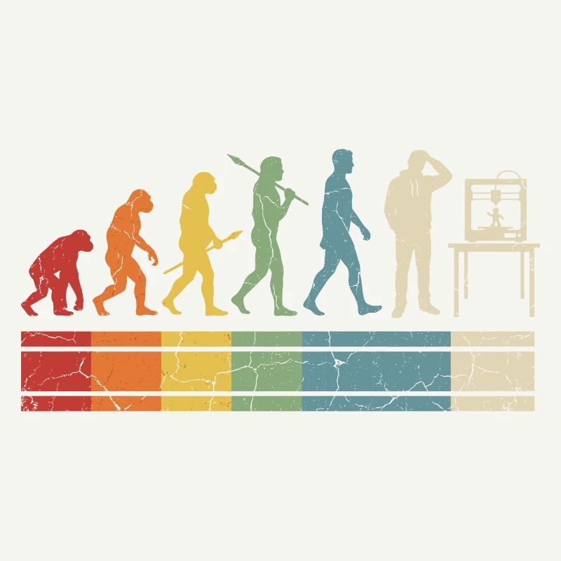 3D Druck Evolution – Vintage Maker Design