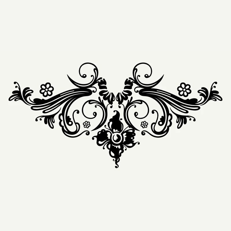 Décoration florale, style baroque