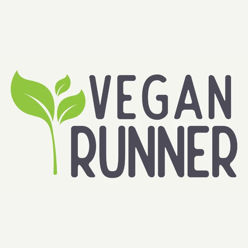 Coureur végétalien