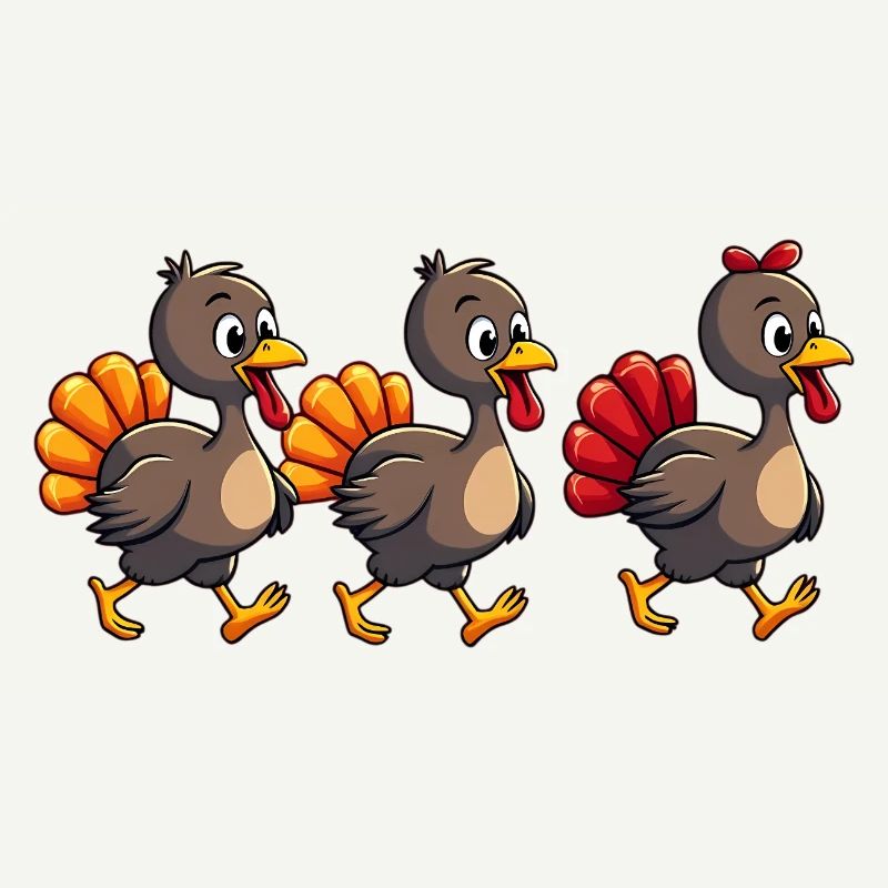 Bébé dinde de Thanksgiving