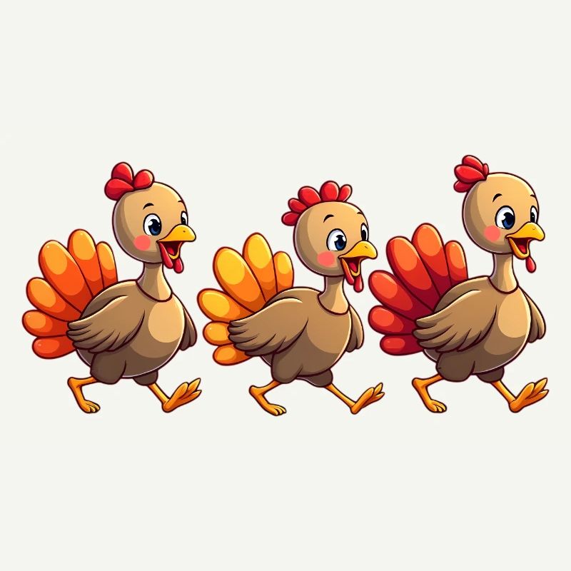 Bébé dinde de Thanksgiving