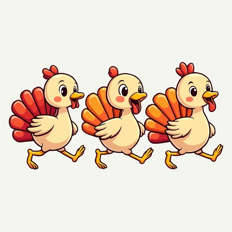 Bébé dinde de Thanksgiving