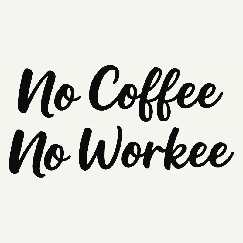 pas de café pas de workee
