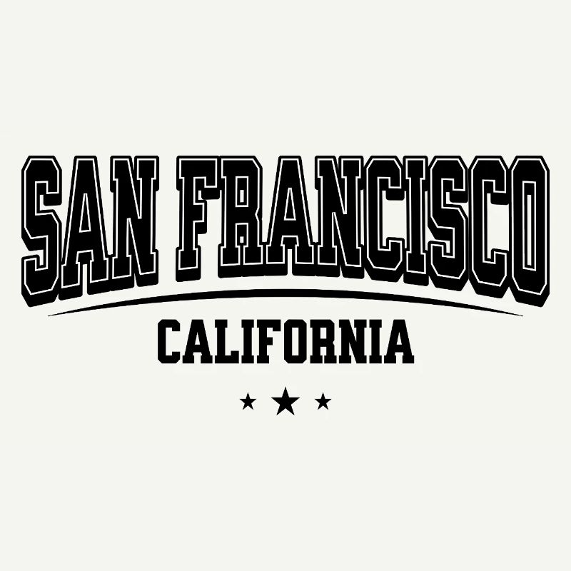 San Francisco Arc Lettering
