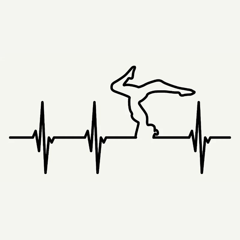 Yoga Pose Pulse Line