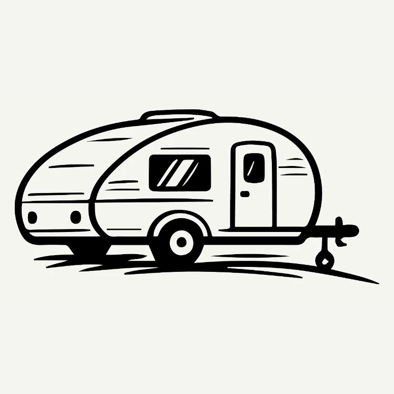 Remorque de camping
