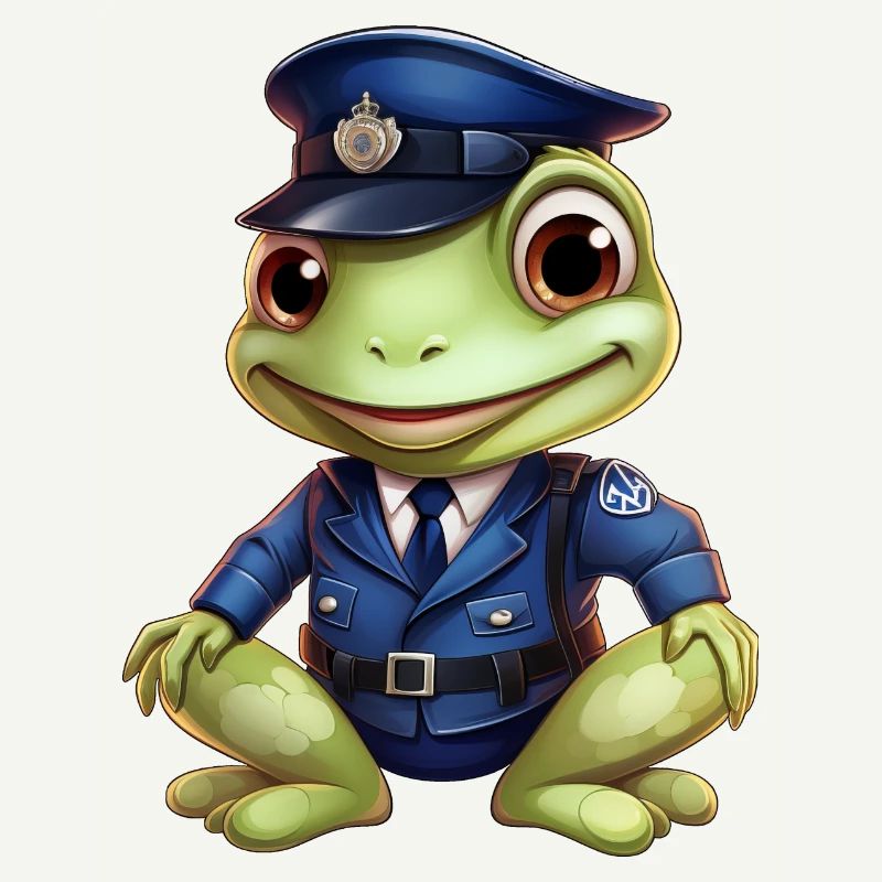 Frog Policeman