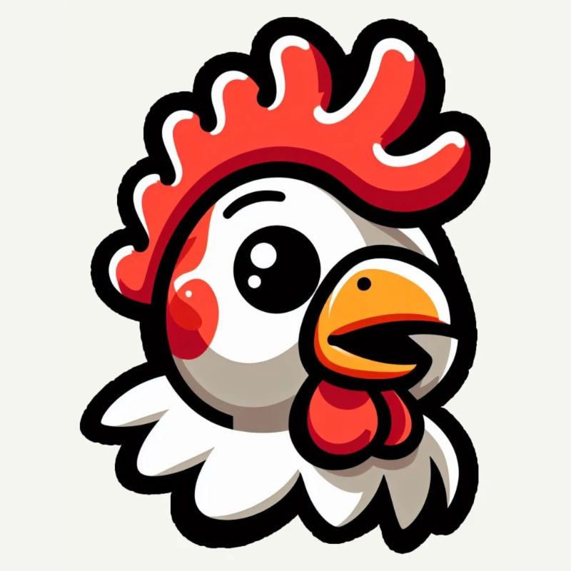 Chicken Head Comic