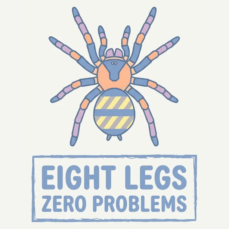 Eight Legs Zero Problems Tarantula