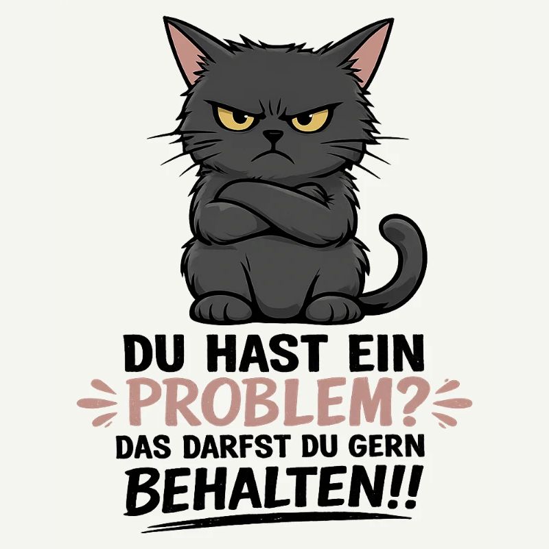 Du hast ein Problem, das darfst du behalten