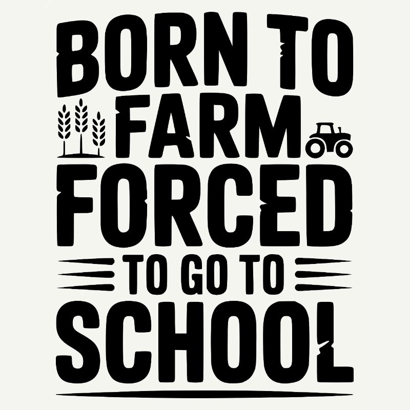 Né à la ferme forcé d’aller à l’école