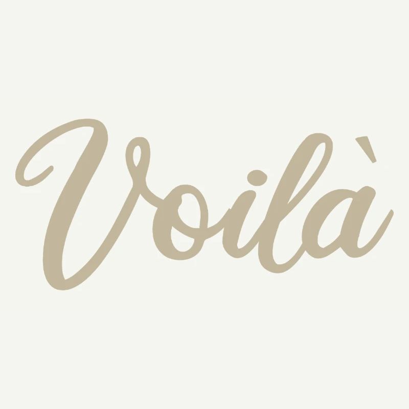 Voila Manuscrit Script Design