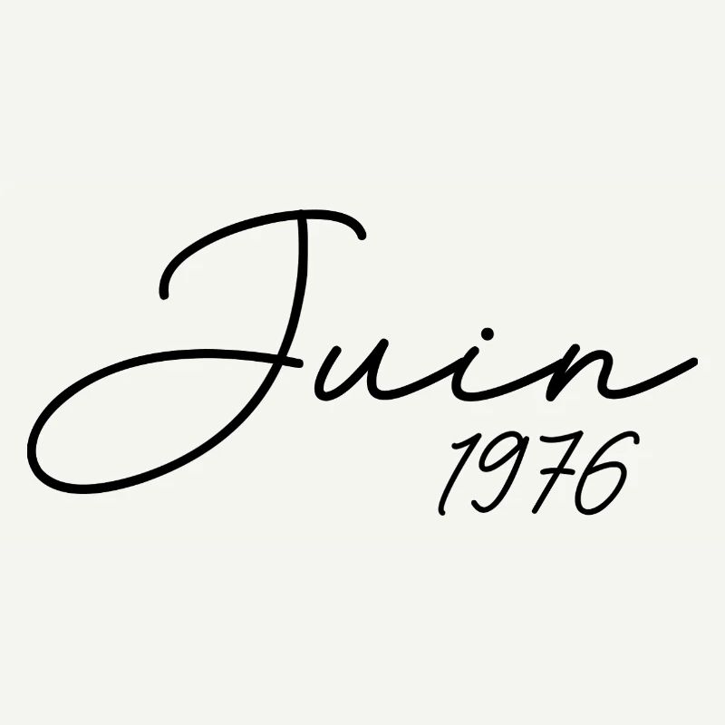 Geburtstag 1976 Juni 1976 Geschenk Juni 1976