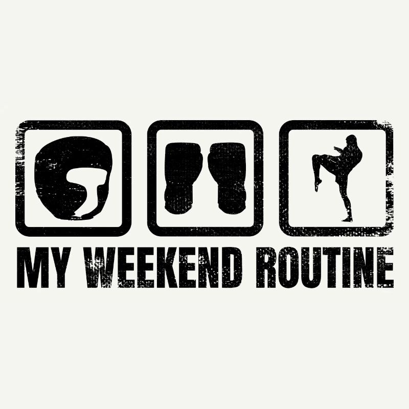 Fun kickboxer weekend