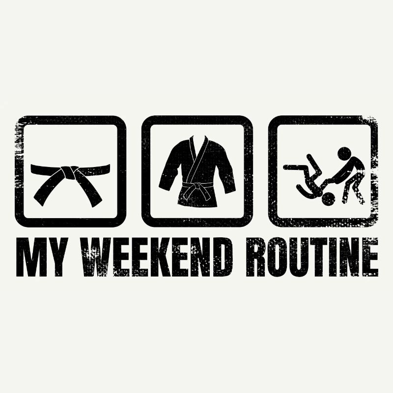 Routine du week-end de judoka