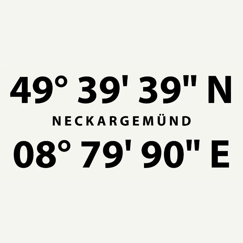 Neckargemünd with GPS coordinates