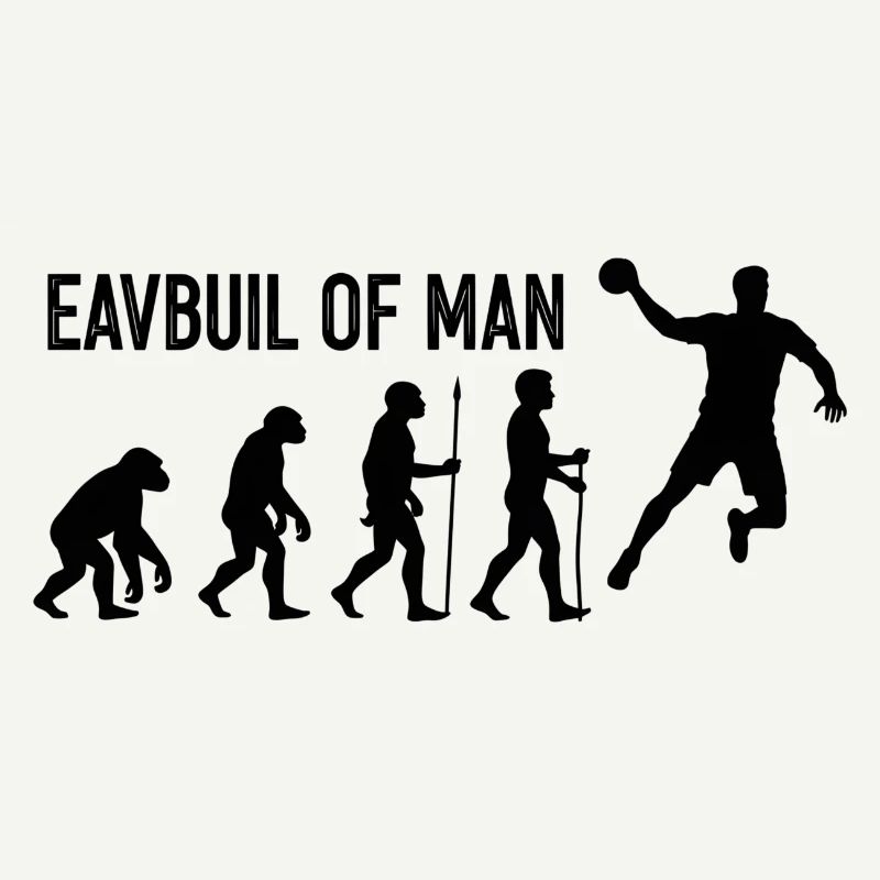 Evolution des Menschen Sprung