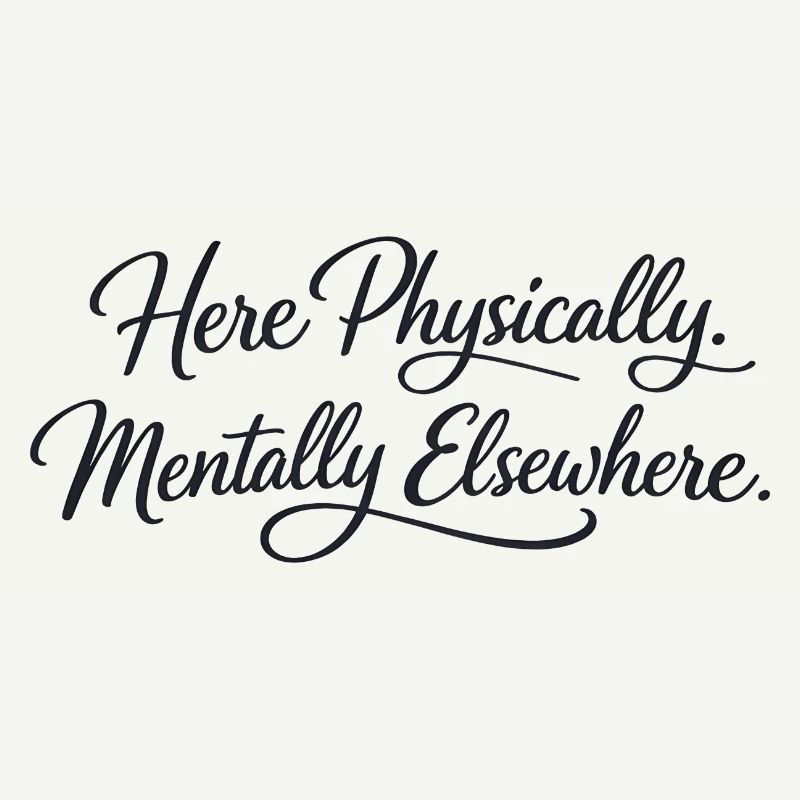 Sarcasm here, physical, mental, funny elsewhere