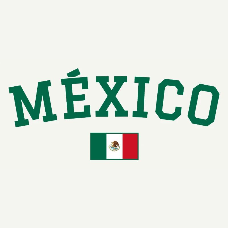 Drapeau du Drapeau du Mexique Vert