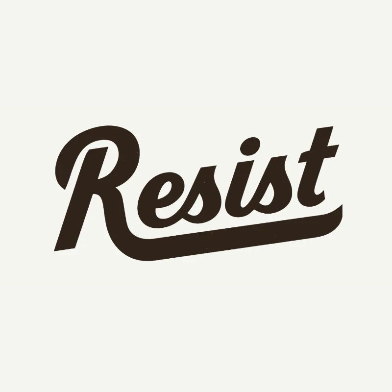 Résistez à la déclaration courageuse de lettres